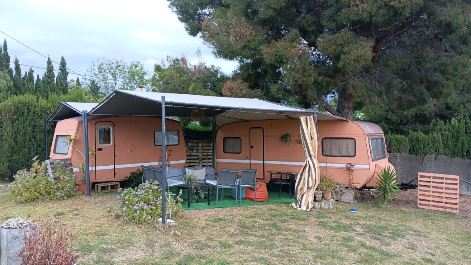 Caravana- Glamping Casa Tortuga La Nucía Екстериор снимка